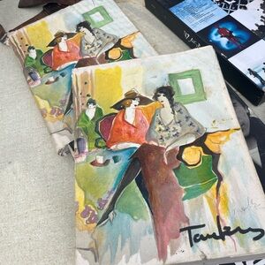 Itzchak Tarkay signed book